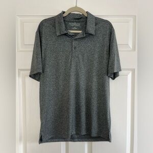 Authentic Men's Charcoal Polo Shirt